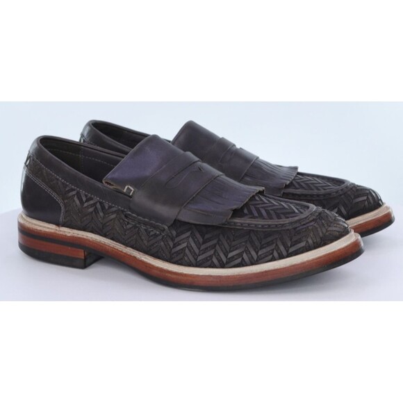 Cole Haan Vintage Men\'s Kiltie Loafer Shoes Sz 10 M Dianite British Sole C10966 main image 5